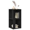 vidaXL Corner Shelves Black Oak 33 x 33 x 67 cm Engineered Wood
