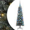 vidaXL Artificial Christmas Tree with 150 LEDs with Stand Green 120 cm