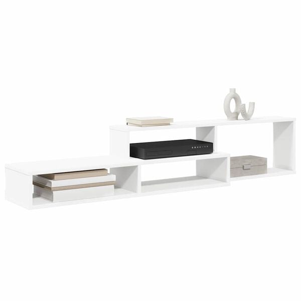 vidaXL Wall TV Stand 150 x 25 x 28.5 cm Engineered Wood