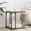 vidaXL Side Table Artisan Oak 50 x 35 x 52 cm Engineered Wood