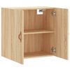 vidaXL Wall Cabinet Sonoma Oak 60x31x60 cm Engineered Wood