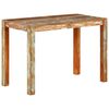 vidaXL Dining Table 110x55x76 cm Solid Wood Reclaimed