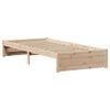 vidaXL Bed Frame without Mattress 90x200 cm Solid Wood Pine