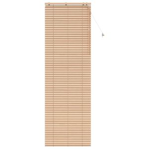 vidaXL Venetian Blind Oak Look 75 x 250 cm 35 mm Solid Paulownia Wood