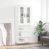 vidaXL Highboard White 69.5x34x180 cm Engineered Wood