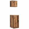 vidaXL Garage Cabinets 2 pcs Old Wood Engineered Wood