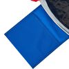 vidaXL Beach Tent Azure Blue Pop-up Waterproof