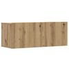 vidaXL 5 Piece TV Cabinet Set Wall-mounted Artisan Oak Engineered Wood