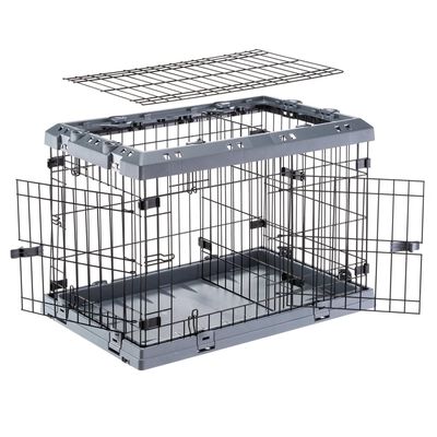 Ferplast Dog Crate Superior 75 77x51x55 cm Black