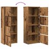 vidaXL Bookcase Old Wood 40x24x102 cm Engineered Wood