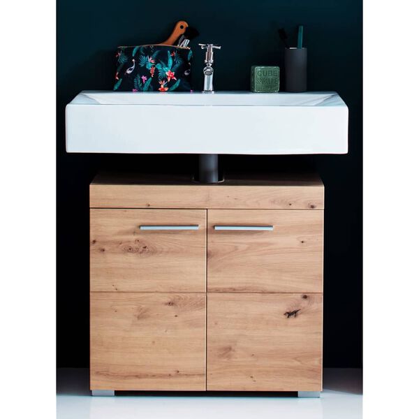 Trendteam Sink Vanity Unit Amanda Knotty Oak