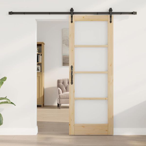 vidaXL Sliding Door ORKDAL Natural 73.5 x 198.5 cm