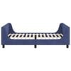 vidaXL Children's Bed Frame with Headboard Police Blue 90 x 190 cm