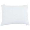 vidaXL Pillow with Pillow 2 pcs White 60 x 80 cm Cotton