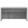 vidaXL Wall-Mounted Desk Grey Sonoma 60 x 45 x 30 cm Engineered Wood