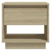 vidaXL Bedside Cabinet Sonoma Oak 45x34x44 cm Engineered Wood