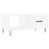 vidaXL Coffee Table White 90x50x40 cm Engineered Wood
