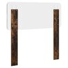 vidaXL Headboard Smoked Oak 75 cm Engineered wood