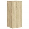 vidaXL Plant Stands 2 pcs Sonoma Oak 30x30x70 cm Engineered wood
