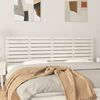 vidaXL Wall Headboard White 206x3x63 cm Solid Wood Pine
