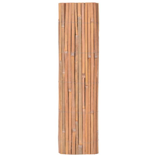 vidaXL Bamboo Fence 125x600 cm