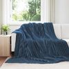 vidaXL Throw Blankets 6 pcs Navy Blue 270 x 240 cm Fleece