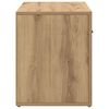 vidaXL Bedside Cabinet Artisan Oak 35 x 60 x 50 cm Engineered Wood
