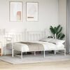 vidaXL Daybed Frame White 80 x 200 cm Steel