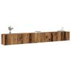 vidaXL 3 Piece TV Cabinet Set Wall-mounted Old Wood Engineered Wood