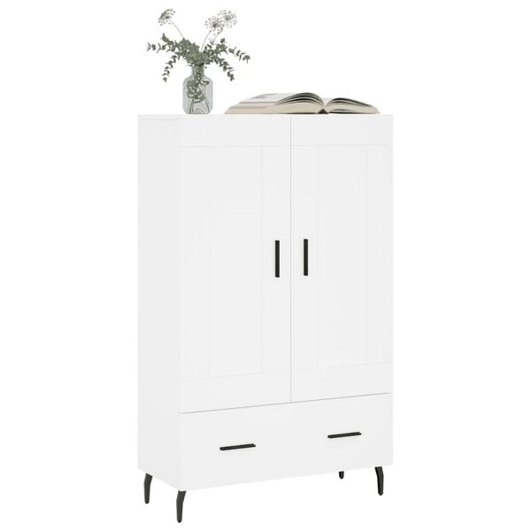 vidaXL Highboard White 69.5x31x115 cm Engineered Wood