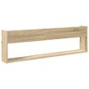 vidaXL Magazine Rack Sonoma Oak 100 x 12 x 30 cm Engineered Wood