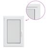 vidaXL Basement Window Internal Colour White RISOR 50 x 90 cm