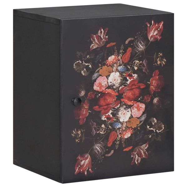 vidaXL Hanging Cabinet Multicolour 38 x 33.5 x 48 cm Solid Mango Wood