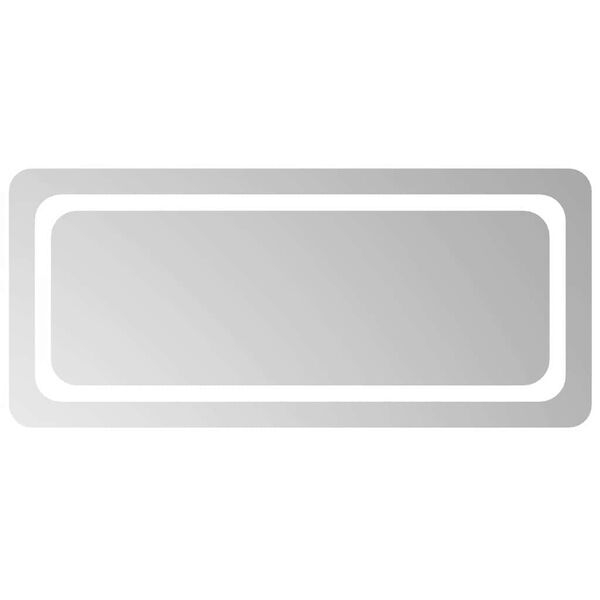 vidaXL LED Bathroom Mirror 90x40 cm