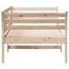 vidaXL Day Bed without Mattress 90x190 cm Single Solid Wood Pine