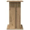 vidaXL Aquarium Stand Artisan Oak 80x35x60 cm Engineered Wood