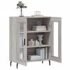 vidaXL Sideboard Grey Sonoma 69.5x34x90 cm Engineered Wood