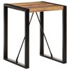 vidaXL Dining Table 60x60x75 cm Solid Acacia Wood