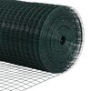 vidaXL Welded Wire Fence Green 0.6 x 50 m