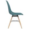 vidaXL Dining Chairs 6 pcs Turquoise PP