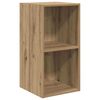 vidaXL TV Cabinet Set Wall-mounted 2 pcs Artisan Oak 37 x 37 x 72 cm