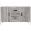 vidaXL Sideboard Grey Sonoma 100x36x60 cm Engineered Wood