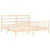 vidaXL Bed Frame without Mattress 200x200 cm Solid Wood Pine