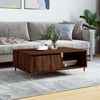 vidaXL Coffee Table Brown Oak 90x60x35 cm Engineered Wood
