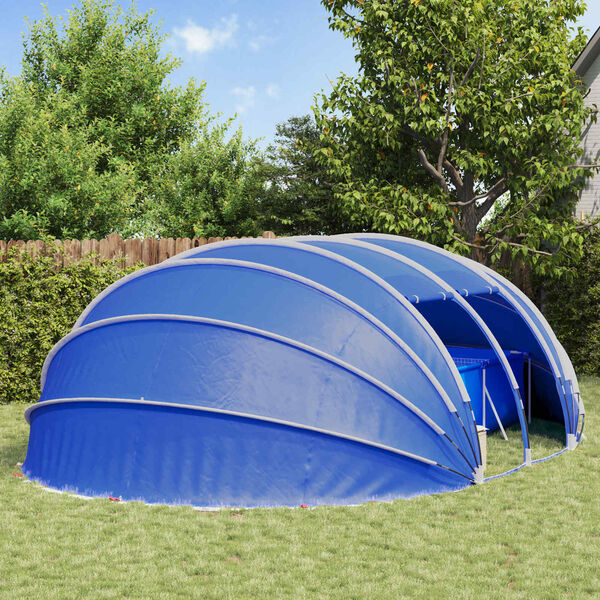 vidaXL Pool Tent Dome Green 640 x 432 x 205 cm