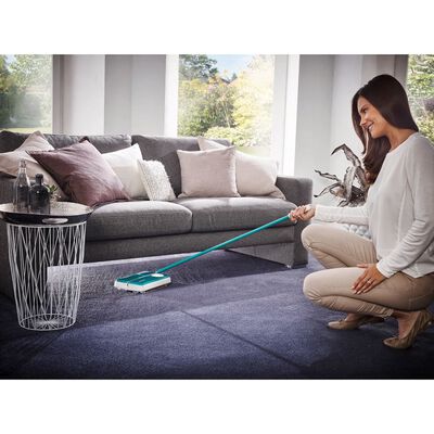 Leifheit Carpet Sweeper Regulus Turquoise and White 11700