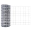 vidaXL Euro Fence 0.8 x 10 m PVC-coated iron