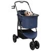 vidaXL Folding Pet Stroller Blue 78 x 54 x 101 cm 600D Oxford fabric