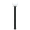 vidaXL Bollard Light 120 cm Black IP44