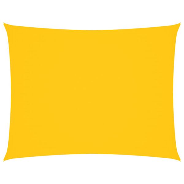 vidaXL Sunshade Sail Oxford Fabric Rectangular 4x5 m Yellow